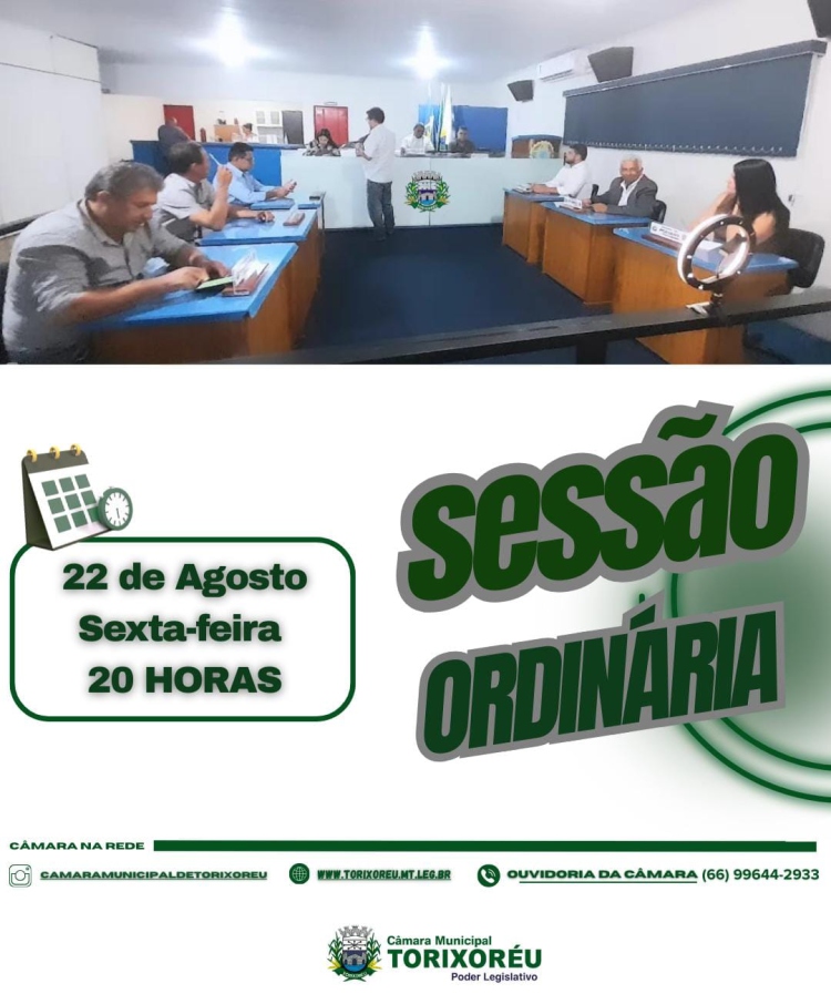 Sessão Ordinária
