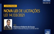 Controladores internos serão capacitados pelo TCE-MT sobre a Nova Lei de Licitações